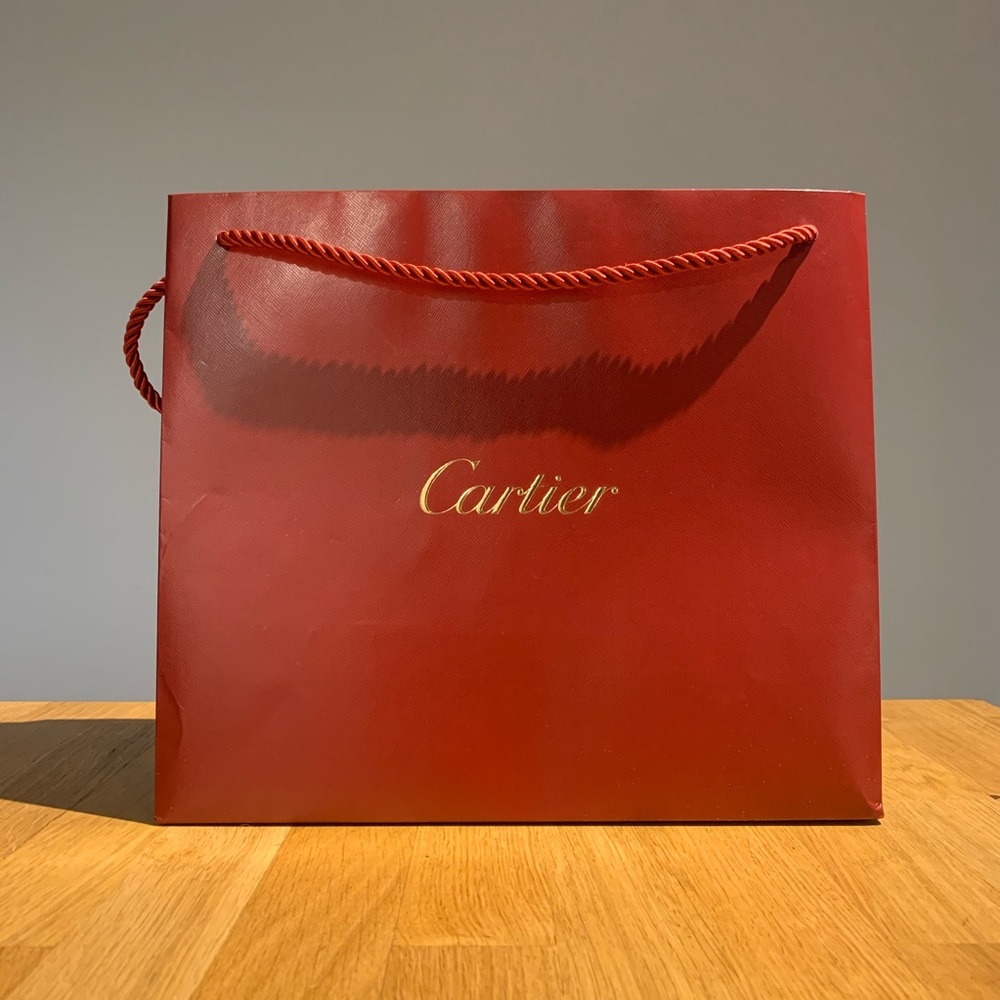 CARTIER PAPER BAG
